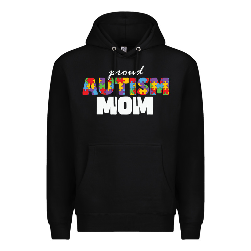 Lil Autism Mom Premium Hoodie by CowhideDigitalArt | Teevron