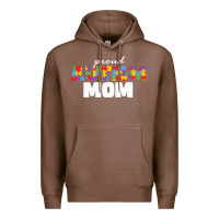 Chestnut LIL Autism Mom Premium Hoodie - CowhideDigitalArt