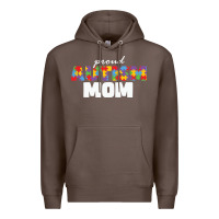 Coffee LIL Autism Mom Premium Hoodie - CowhideDigitalArt