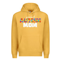 Mustard LIL Autism Mom Premium Hoodie - CowhideDigitalArt