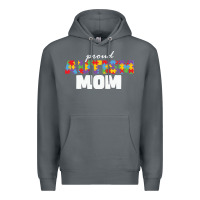 Rock LIL Autism Mom Premium Hoodie - CowhideDigitalArt