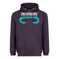 Plum nail brush Heavyweight Hoodie - BarkalooDesign