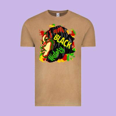 I Am Black History Vintage Tee Designed By Cowgirlartshop