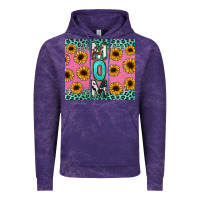 Cloud Purple Mom sunflower glitter Vintage Hoodie - CowGirlArtShop