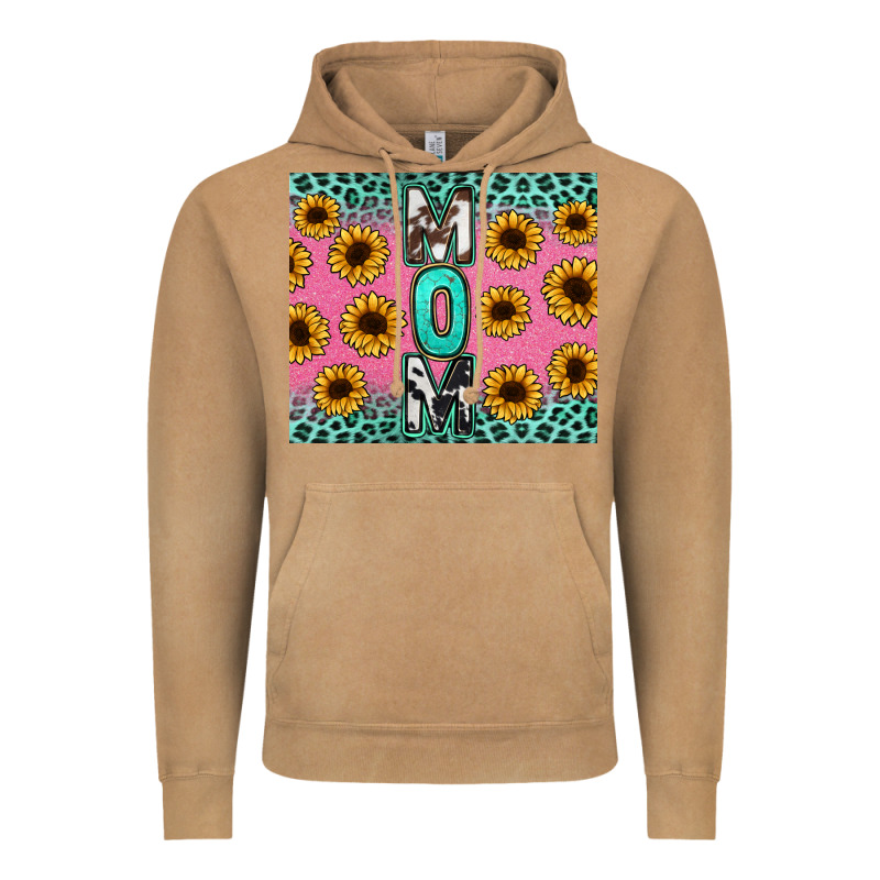 Mom Sunflower Glitter Vintage Hoodie by CowGirlArtShop | Teevron