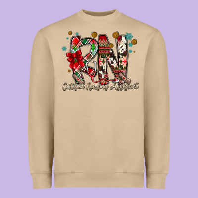 Rn Licensed Practical Nurse Heavyweight Sweatshirt Designed By Cowhidedigitalart