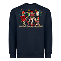 Navy RN Licensed Practical Nurse Heavyweight Sweatshirt - CowhideDigitalArt
