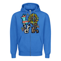 True Royal love autism Zipper Hoodie - CowhideDigitalArt