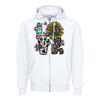 White love autism Zipper Hoodie - CowhideDigitalArt
