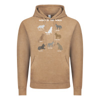 Vintage Coffee Wolves Of The World Educational Wolf Gift Vintage Hoodie - trangStudio