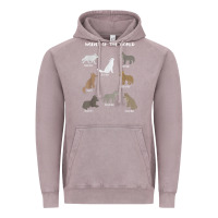 Vintage Zinc Wolves Of The World Educational Wolf Gift Vintage Hoodie - trangStudio