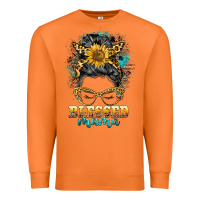 Carrot blessed mama messy bun Premium Sweatshirt - BarkalooDesign