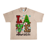 French Oak love nurse life christmas Urban Heavy Tee - CowGirlArtShop