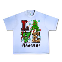 Grape Ice love nurse life christmas Urban Heavy Tee - CowGirlArtShop