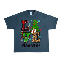 Midnight Navy love nurse life christmas Urban Heavy Tee - CowGirlArtShop