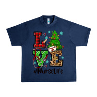 Navy love nurse life christmas Urban Heavy Tee - CowGirlArtShop