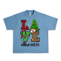 Pebble Blue love nurse life christmas Urban Heavy Tee - CowGirlArtShop