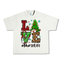 Pistachio love nurse life christmas Urban Heavy Tee - CowGirlArtShop