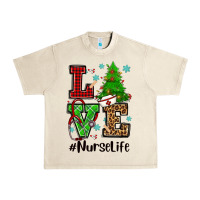 Sandshell love nurse life christmas Urban Heavy Tee - CowGirlArtShop