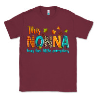 Burgundy This nonna loves her little pumpkins Classic Tee - texasbilliewilder