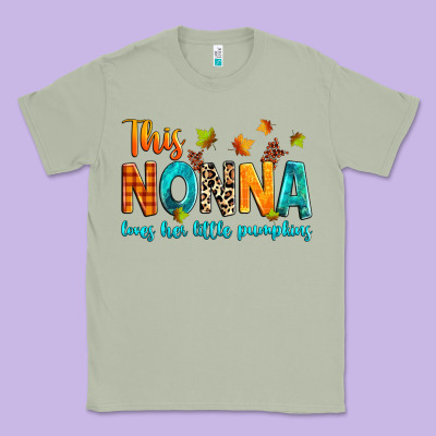 This Nonna Loves Her Little Pumpkins Classic Tee Designed By Texasbilliewilder