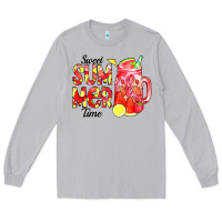 Moon Dust sweet summer time waterolor Long Sleeve Tee - CowCowDesign