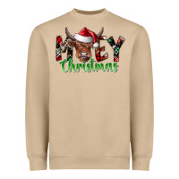 Mushroom moey Christmas Heavyweight Sweatshirt - CowhideDigitalArt