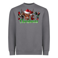 Storm moey Christmas Heavyweight Sweatshirt - CowhideDigitalArt