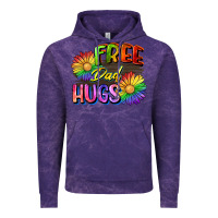 Cloud Purple Free dad hugs Vintage Hoodie - CowGirlArtShop