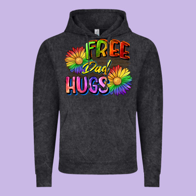 Free Dad Hugs Vintage Hoodie Designed By Cowgirlartshop