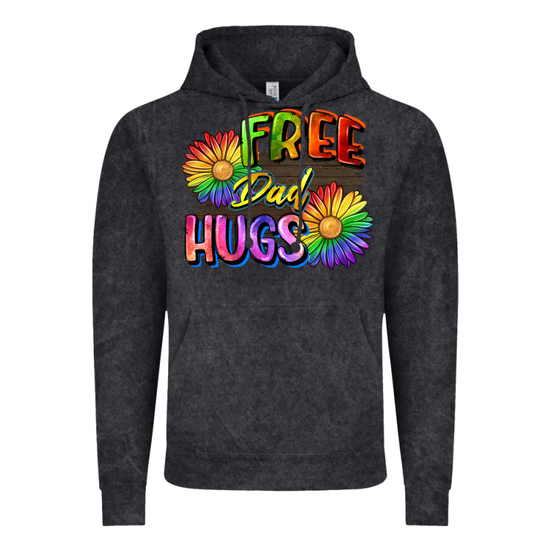 Free Dad Hugs Vintage Hoodie by CowGirlArtShop | Teevron