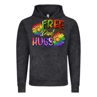 Vintage Black Free dad hugs Vintage Hoodie - CowGirlArtShop