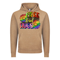 Vintage Coffee Free dad hugs Vintage Hoodie - CowGirlArtShop