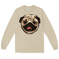Mushroom pug Long Sleeve Tee - Jasminsmagicworld