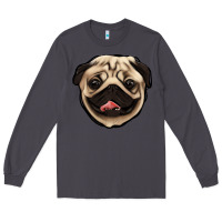 Smoke pug Long Sleeve Tee - Jasminsmagicworld