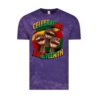 Cloud Purple im celebrating juneteenth  (1) Vintage Tee - CowGirlArtShop