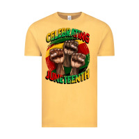 Vintage Mustard im celebrating juneteenth  (1) Vintage Tee - CowGirlArtShop