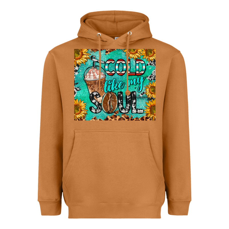 Cold Like My Soul Heavyweight Hoodie by BarkalooDesign | Teevron