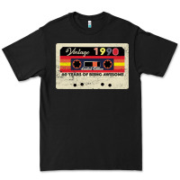 Vintage 1990 60th Birthday Cassette 30 Years Old 60 Years Premium Tee | Teevron