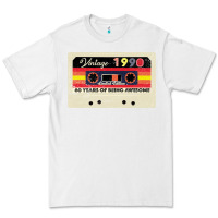 White vintage 1990 60th birthday cassette 30 years old 60 years Premium Tee - Bettercallsaul