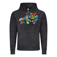 Vintage Black Autism truck Vintage Hoodie - CowGirlArtShop