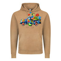 Vintage Camel Autism truck Vintage Hoodie - CowGirlArtShop