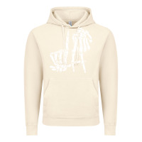 Vintage Artic la hand sign lazy diy halloween costume skeleton los angeles pullover Vintage Hoodie - trangStudio