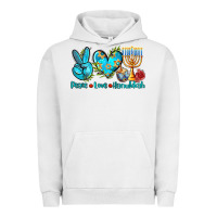 Pigment Lunar Rock peace love hanukkah Urban Hoodie - AdoDesignShop
