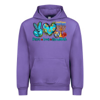 Tulip peace love hanukkah Urban Hoodie - AdoDesignShop