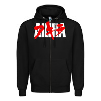 Black Animal Akira Anime Manga Kurosawa Gift For Christmas Zipper Hoodie - trangStudio
