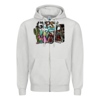 Dove Grey gypsy soul Zipper Hoodie - SublimationCraftShop