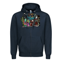 Navy gypsy soul Zipper Hoodie - SublimationCraftShop