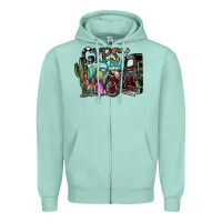 Seafoam gypsy soul Zipper Hoodie - SublimationCraftShop