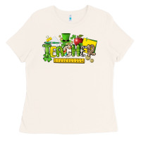 Bone teacher st. patricks day Ladies Tee - NancyCooperArtShop